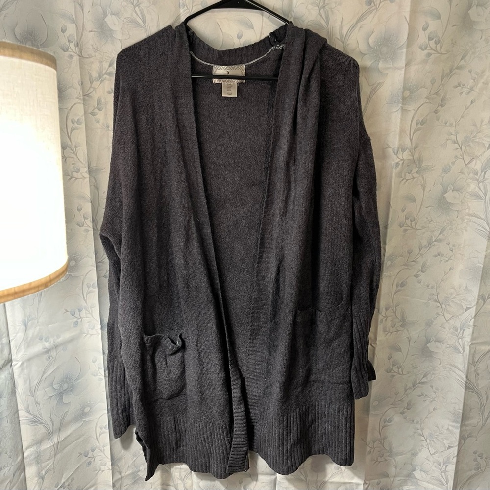 Ruby Moon Gray Cardigan CC